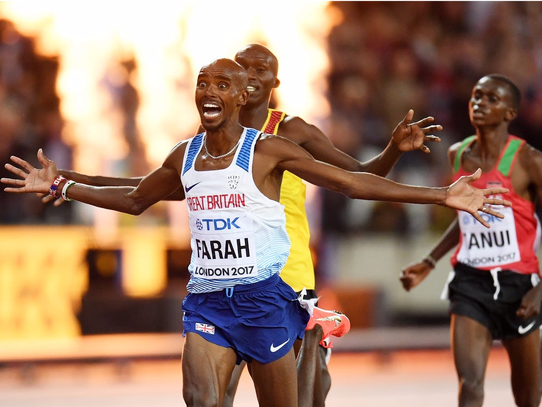 Brussels  Olympic champion  Mo Farah  Sifan Hassan one-hour world record