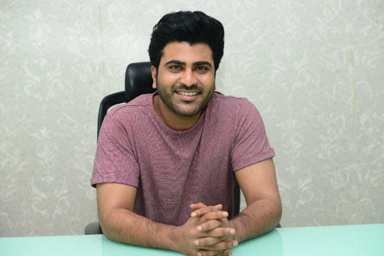 Sharwanand interacting with media about Jaanu