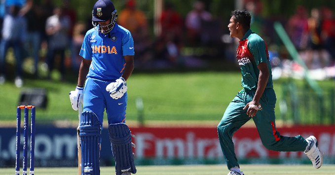 U19 WorldCup: India all out