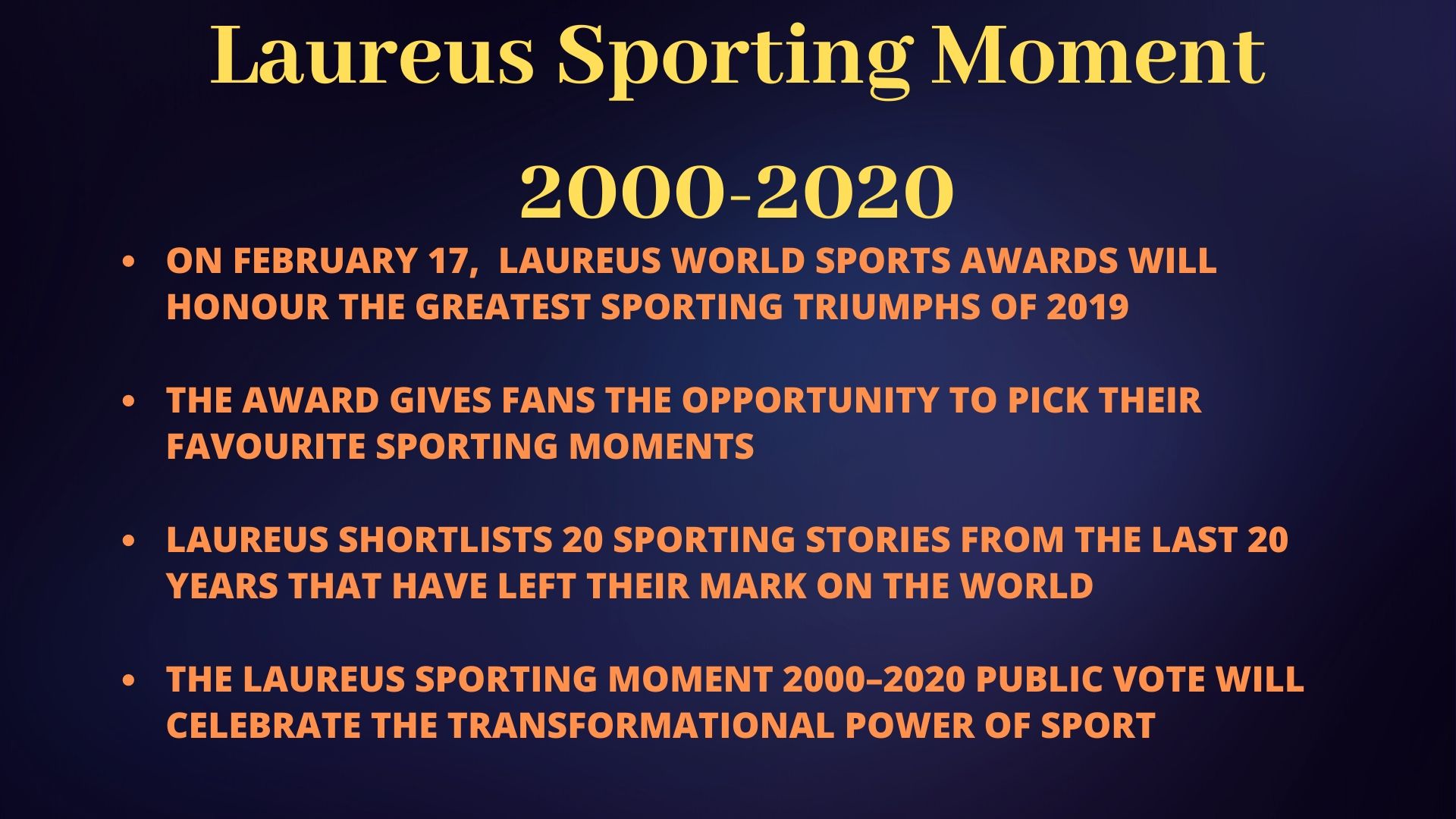 Laureus Sporting Moment