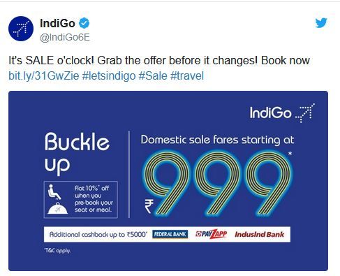 IndiGo announces special Valentine sale