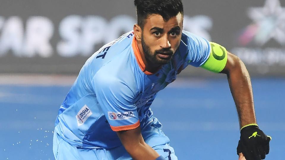 Manpreet Singh,  2019 FIH Men's Player of the Year award, Lausanne, Olympics