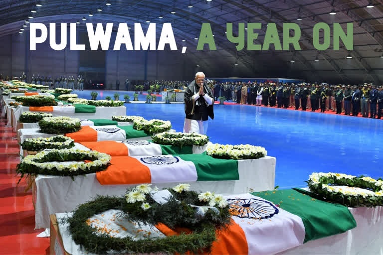 one year of pulwama terrorist attack