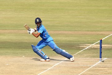 World Cup Player of the Series trophy breaks