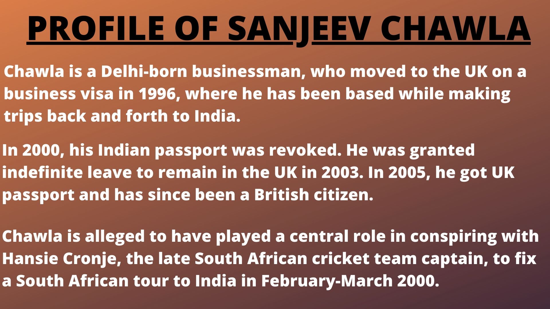 Sanjeev Chawla