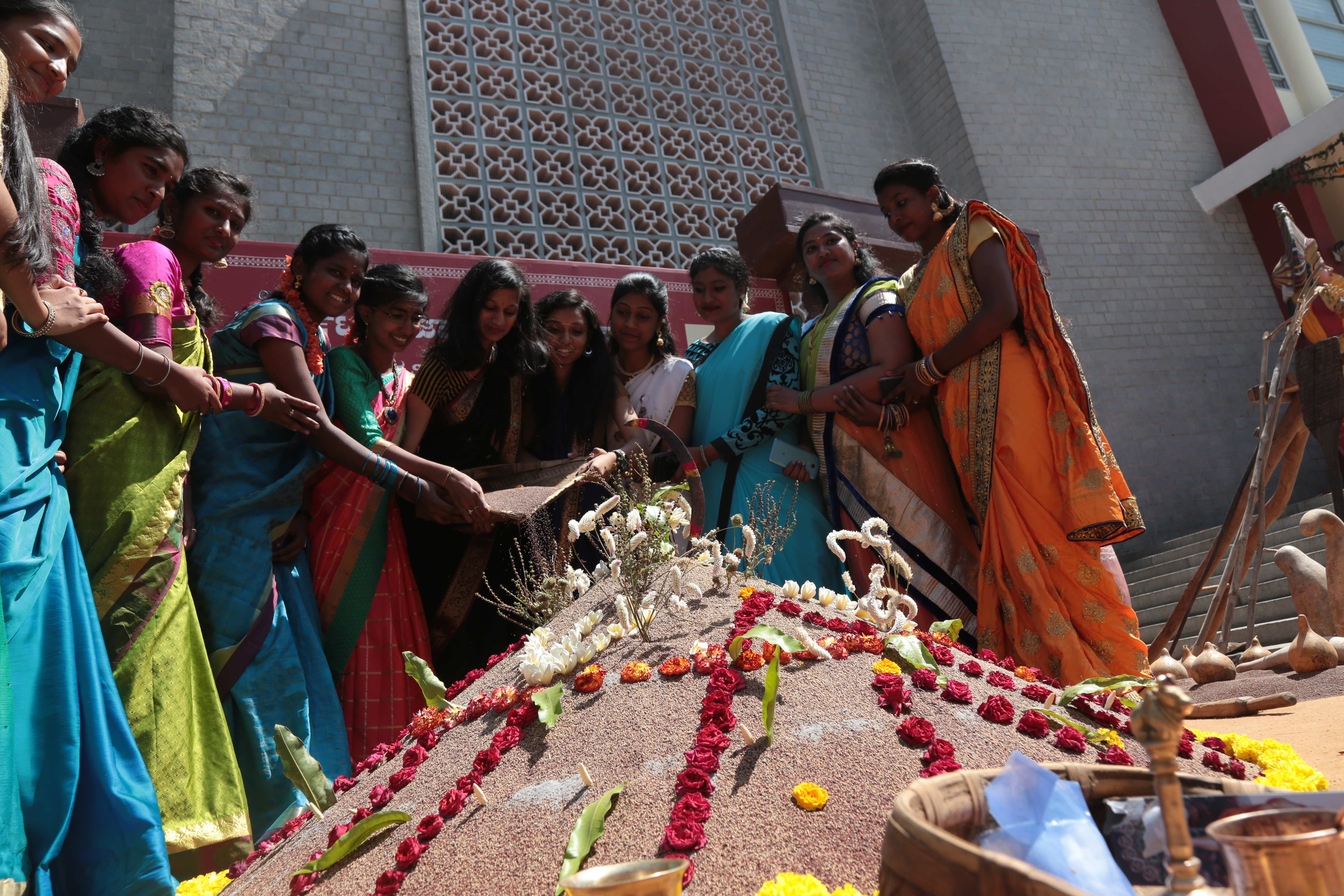 Folk  silver festival celebration in Banglore