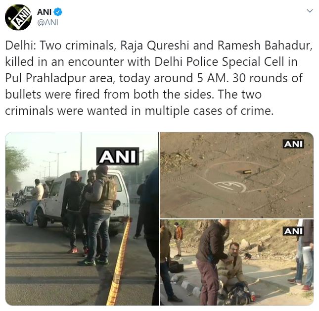 delhi police encounter