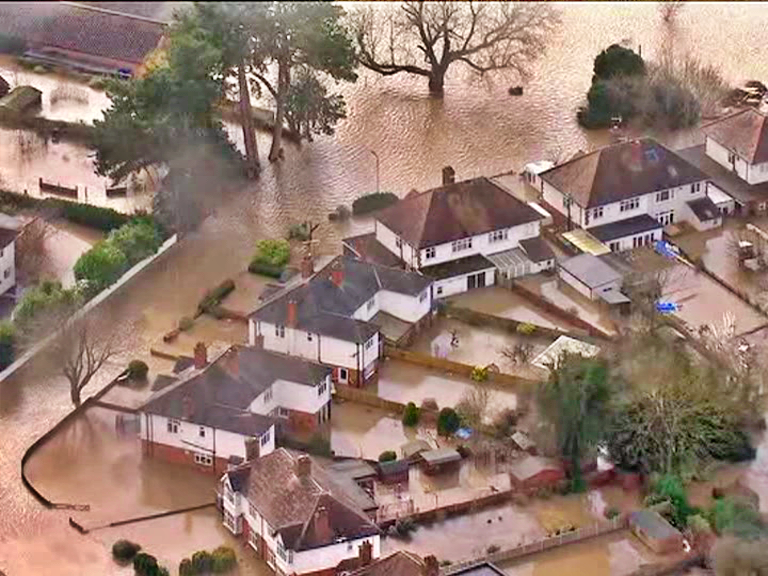 Flood in United Kingdom