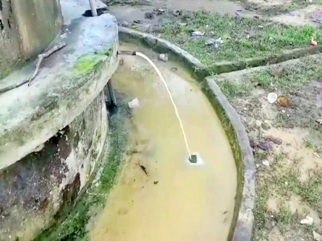 Villagers forced to drink dirty water became responsible regardless in dhamtari