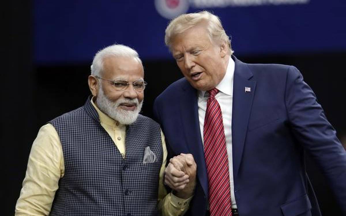 Motera Stadium, Narendra Modi, Donald Trump