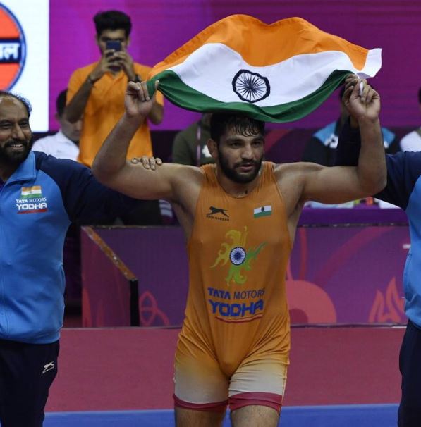 Asian Wrestling Championships, Sunil Kumar