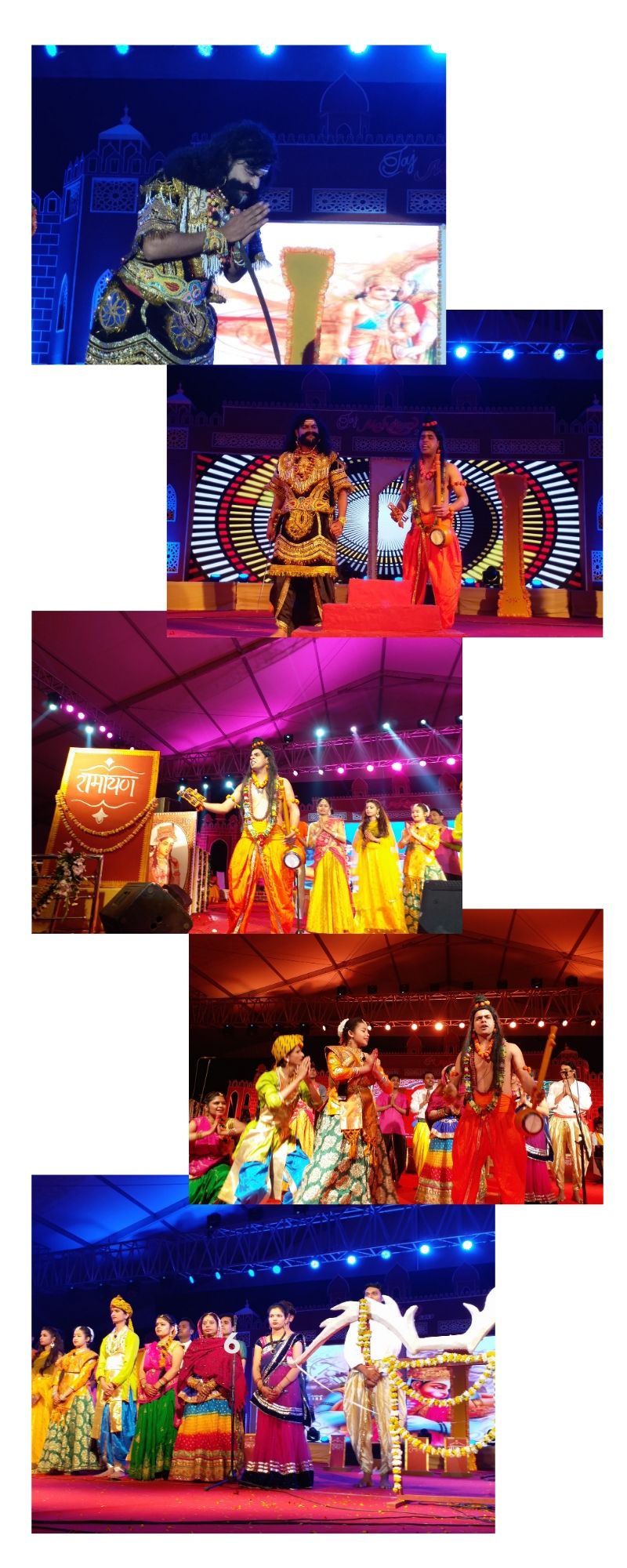 ‘Siyaram Param Dham’ –  marked the beginning of the Taj Mahotsav on Tuesday.