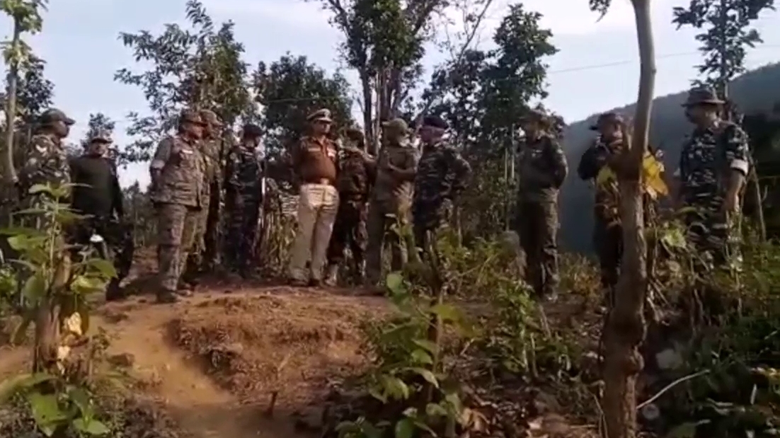 DGP takes stock of operation trishul in naxalite affected area of seraikela