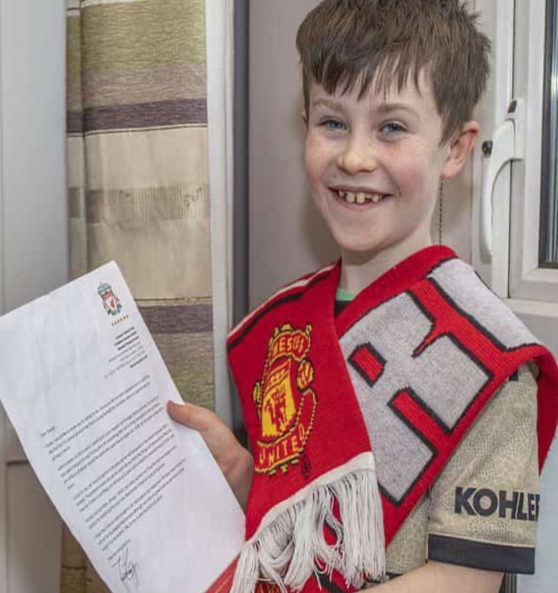 liverpool, 10-yr-old ManU fan