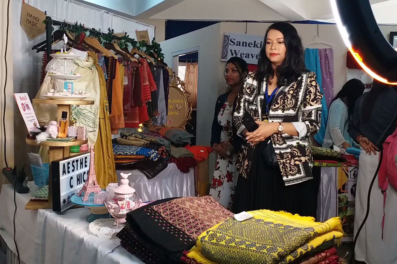 Handcraft exhibition held in Kolakhetra is end today