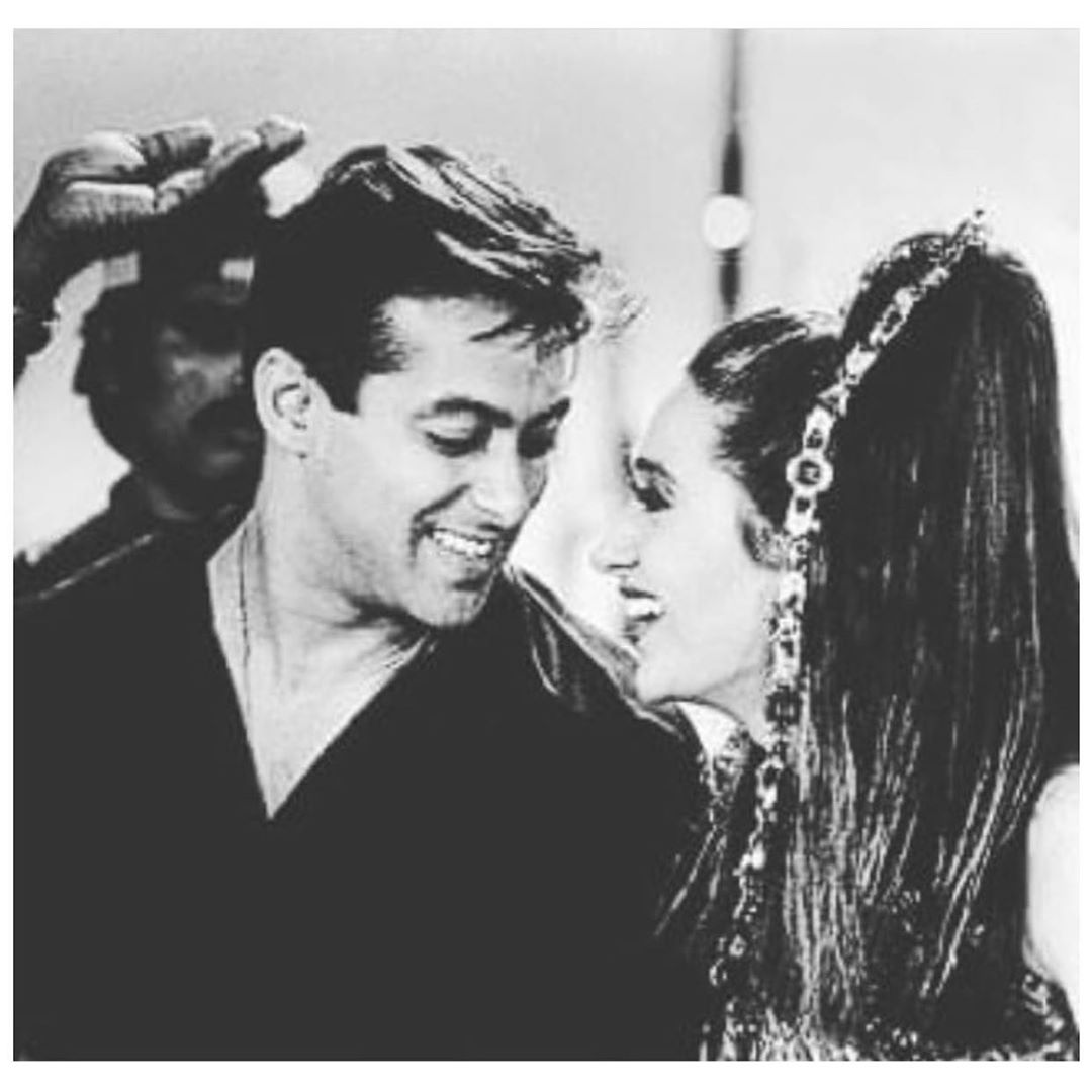 Karisma Kapoor and Salman Khan