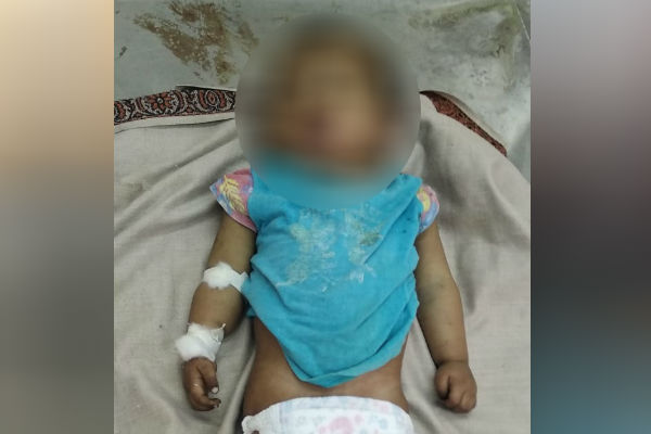 Quarrel between father and mother : Baby died in incident