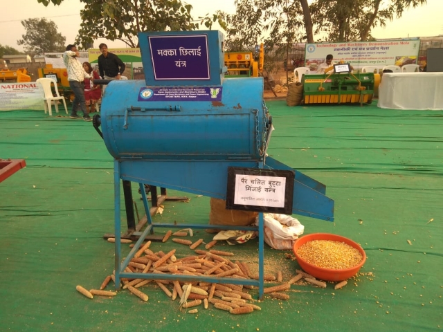 Maize corn machine