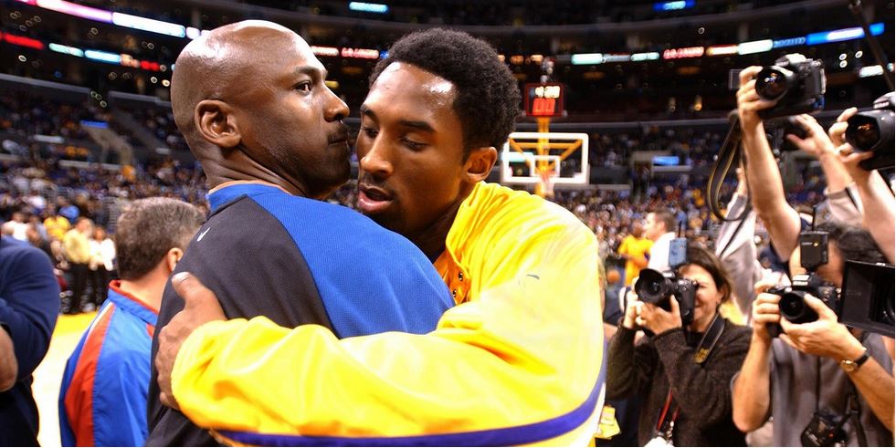 Michael jorden and kobe bryant