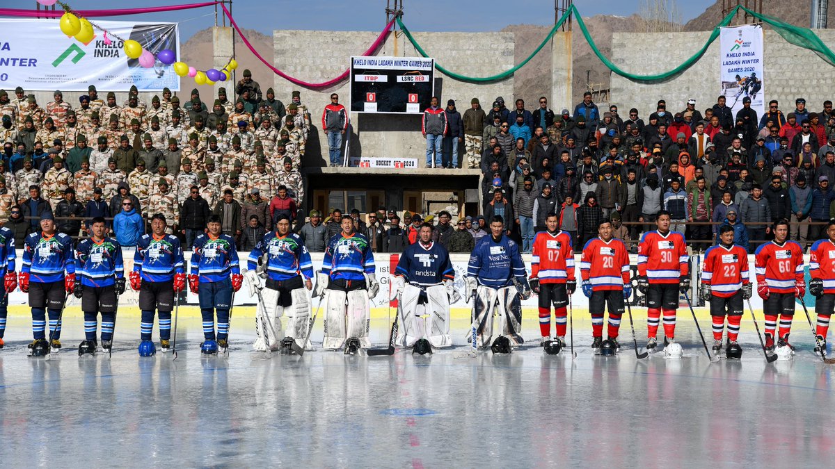 Exhibition Ice-hockey match