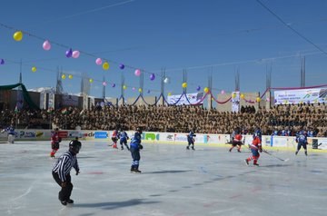 Exhibition Ice-hockey match