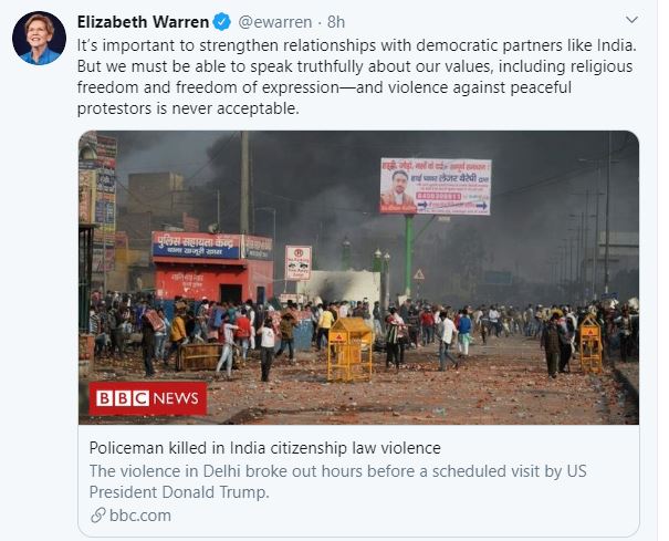 Citizenship Amendment Act  Pramila Jayapal  Indian Parliament  Donald Trump  US lawmakers express concern over Delhi violence