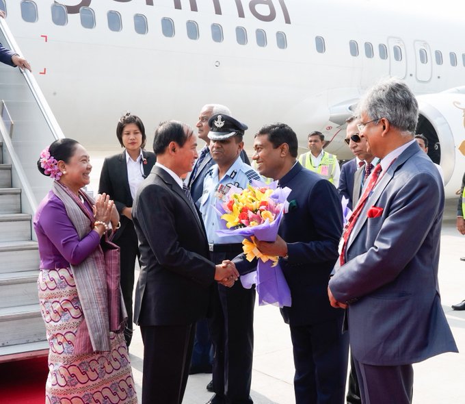 Myanmar Prez arrives in India; to hold talks with top leadership to strengthen ties