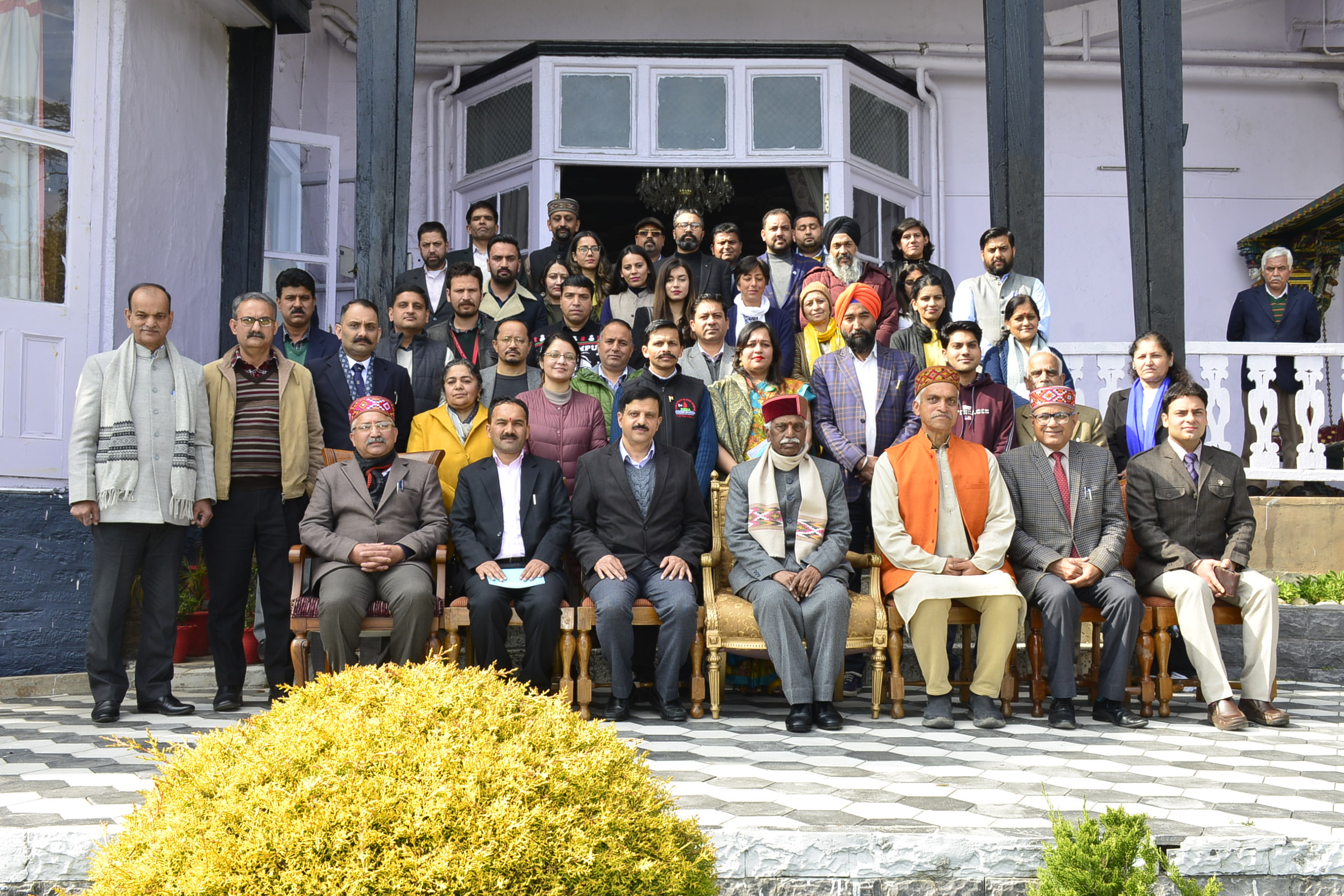 Governor Bandaru Dattatreya holds meeting with non-governmental organizations