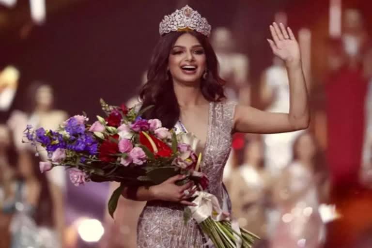 Miss universe 2021 winner harnaz kaur sandhu wanted to become judge