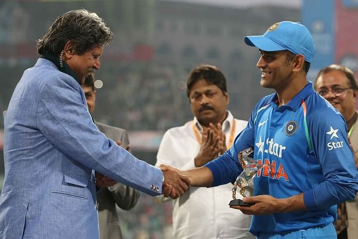 kapildev, Dhoni