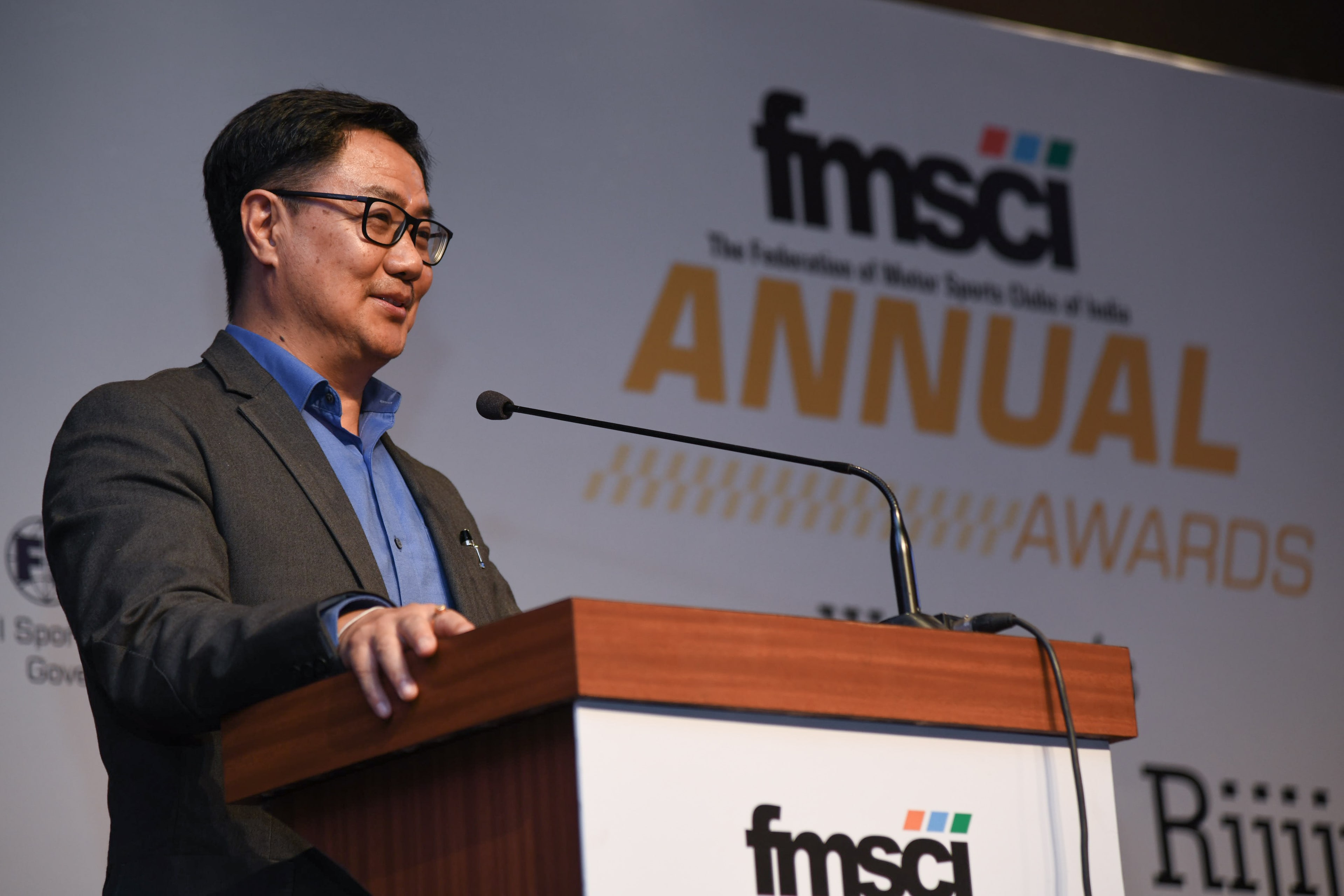 2020 FMSCI awards, Kiren rijiju