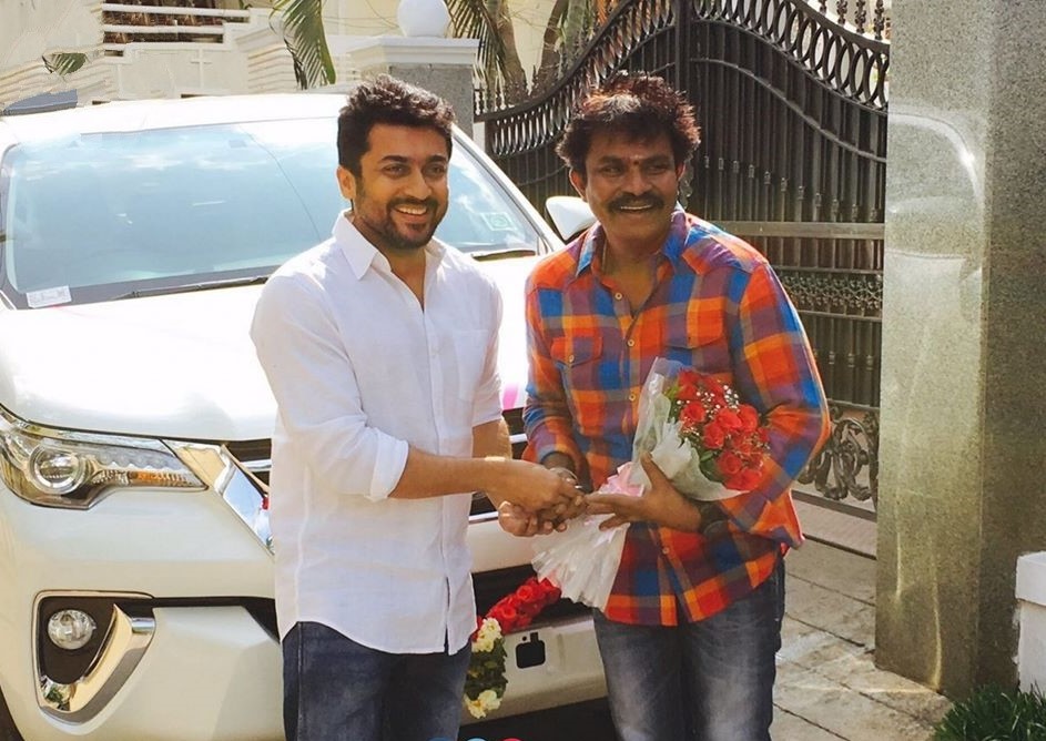 suriya with director hari