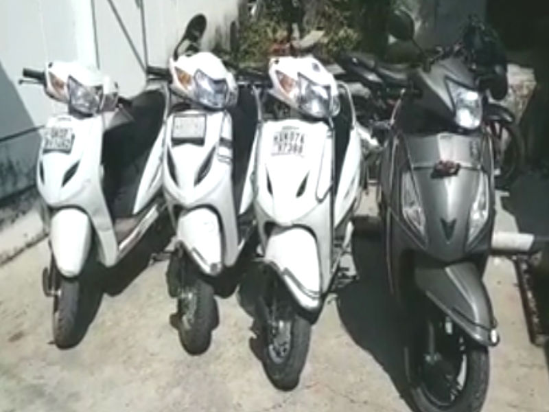 Scooty theft in Mussoorie