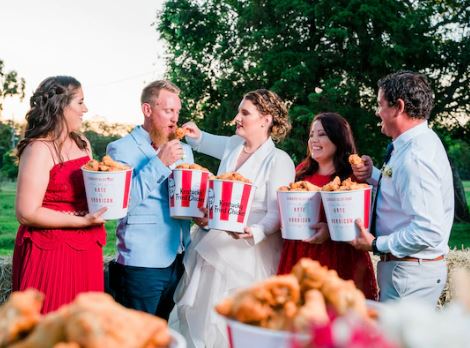 KFC wedding competition