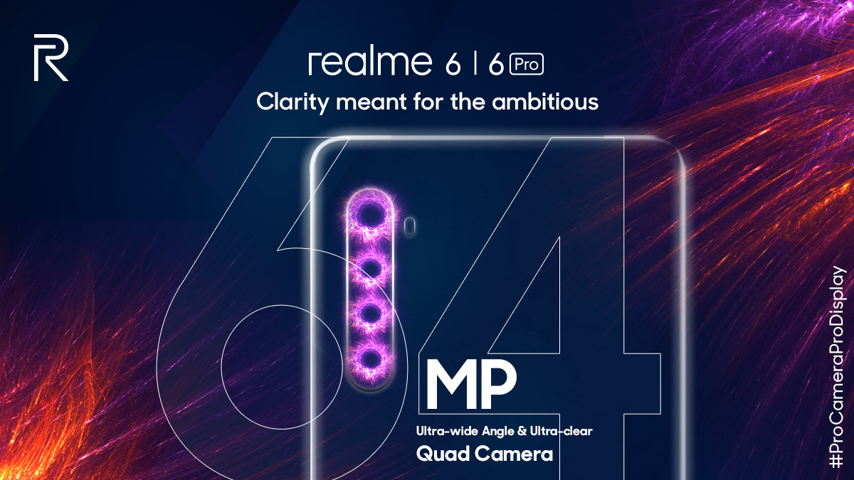 New smartphones Real Me 6 and 6 Pro will be launched today