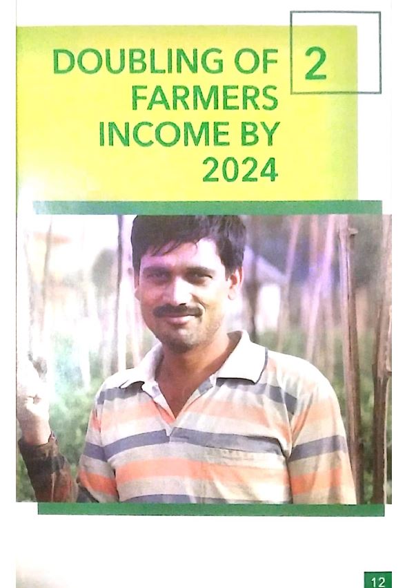 a tall promise modi govt quietly revises target year for doubling farmers income