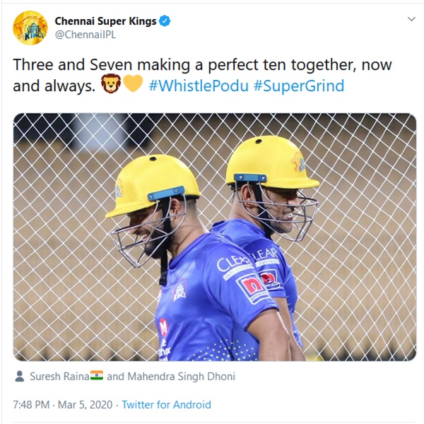 CSK, Dhoni-Raina