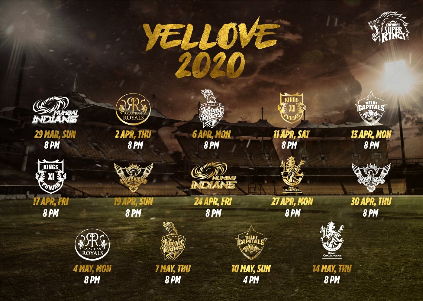 IPL 2020, MS Dhoni