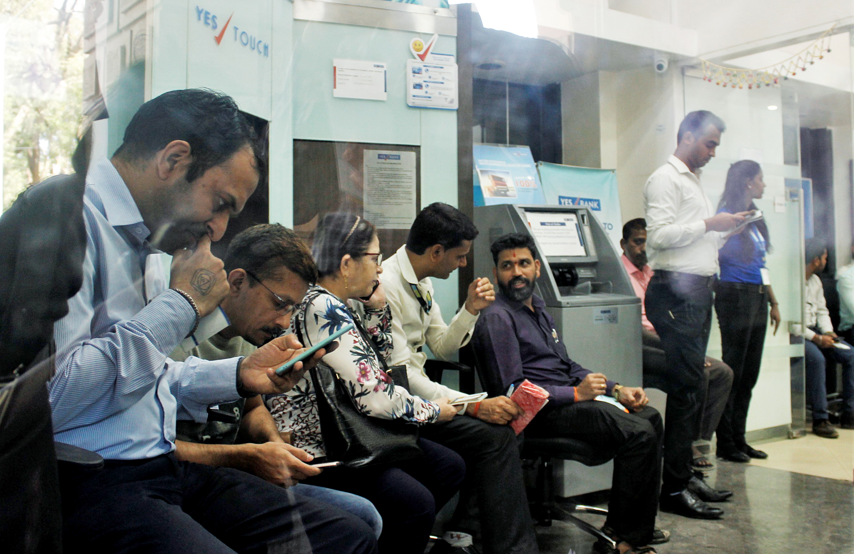 Customers of yes Bank