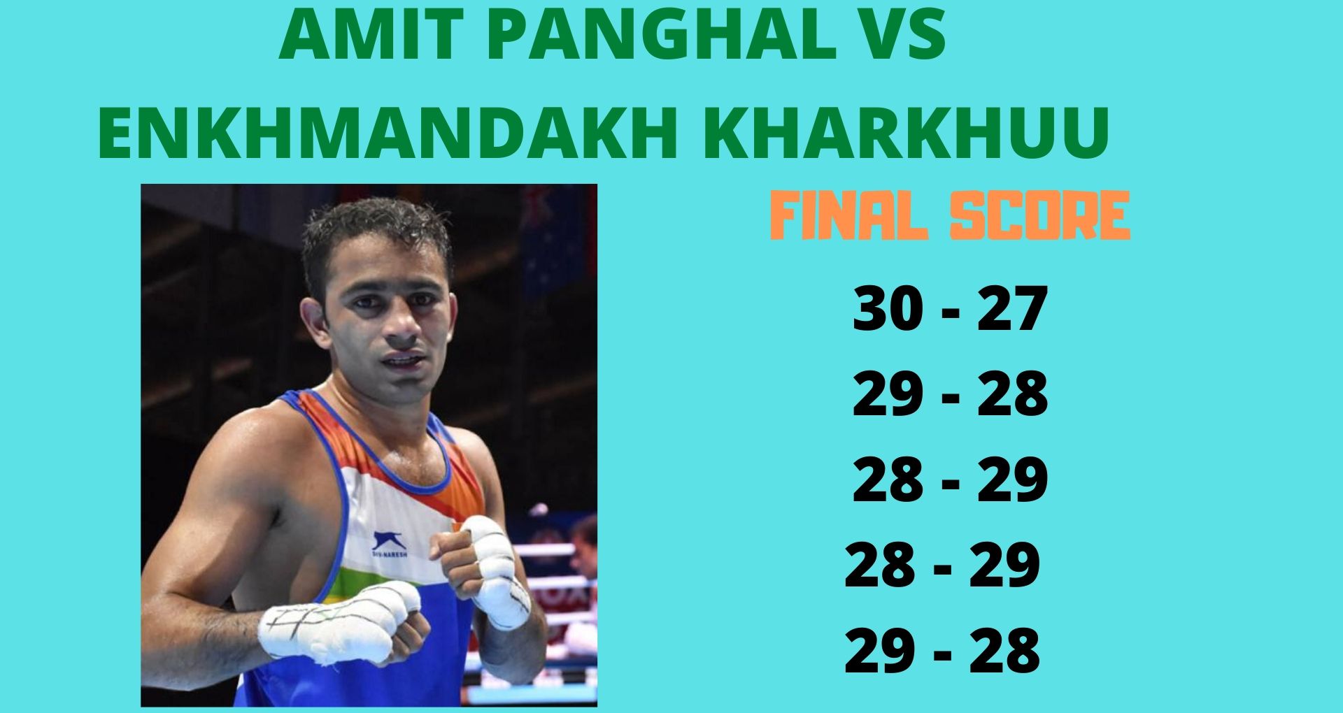 Asian Olympic qualifiers, Amit Panghal