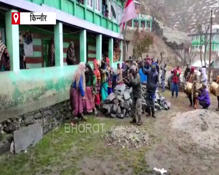 Holi festival begins in Sangla Kinnaur