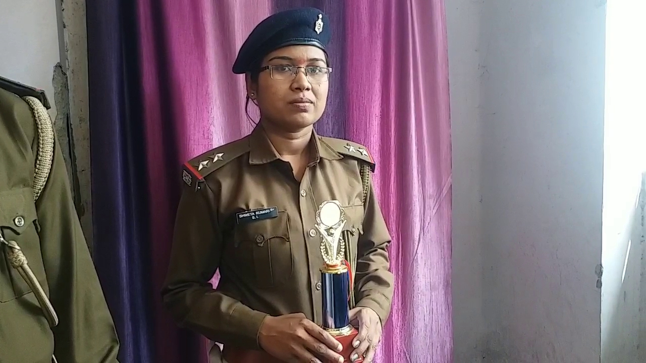 SSP conferred female inspector on the occasion of Women Day