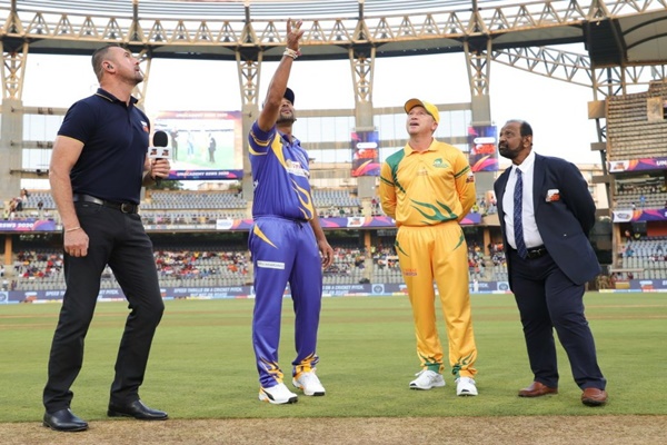 Sri Lanka Legends defeated Aussie Legends by seven runs in Road Safety WorldSeries