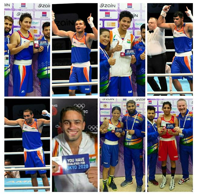 Eight India boxers qualify for Tokyo Olympics 2020 and the record equal to London Olympics