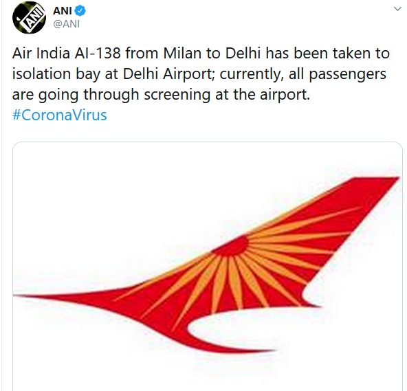 Milan to Delhi, Air India AI-138