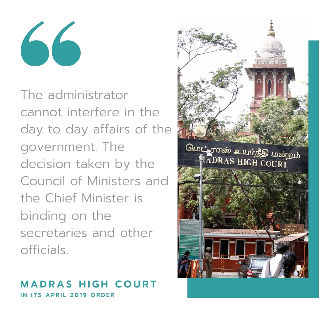 The High Court's earlier order