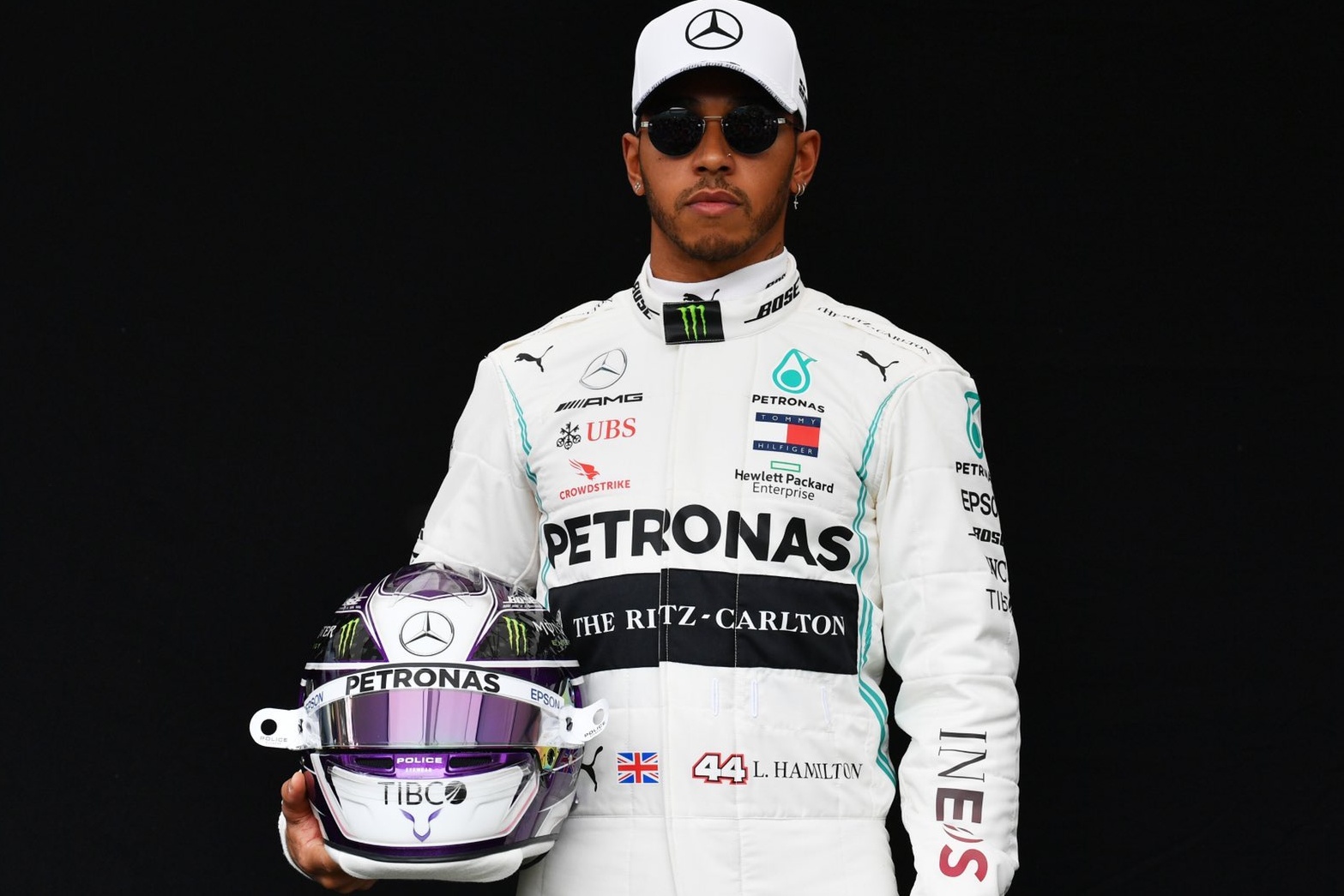 Racer Lewis Hamilton