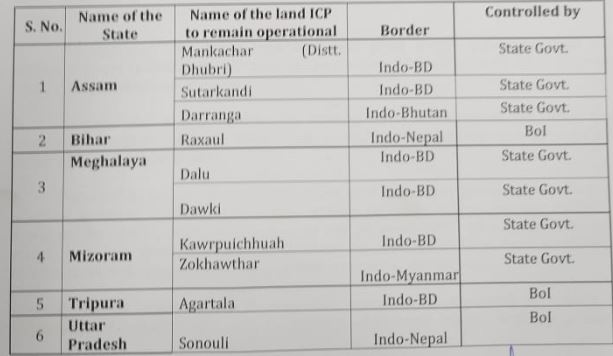 MHA suspends all passenger movements through all the immigration land check posts