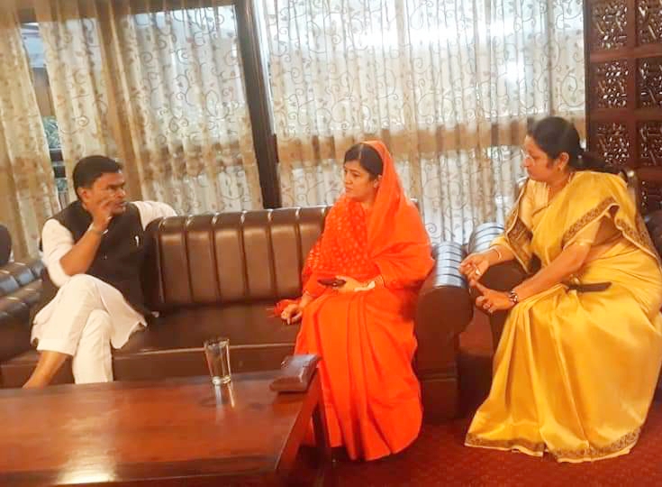 Koderma MP Annapurna Devi met Union Minister of State for Energy