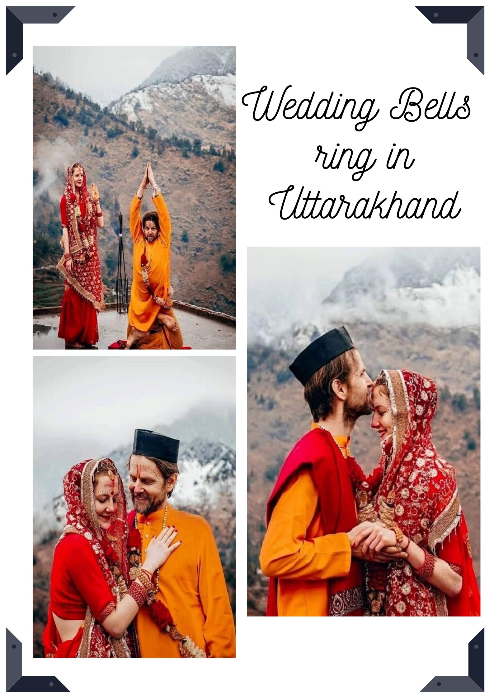 British Couple go viral for their 'Desi' wedding in Uttarakhand